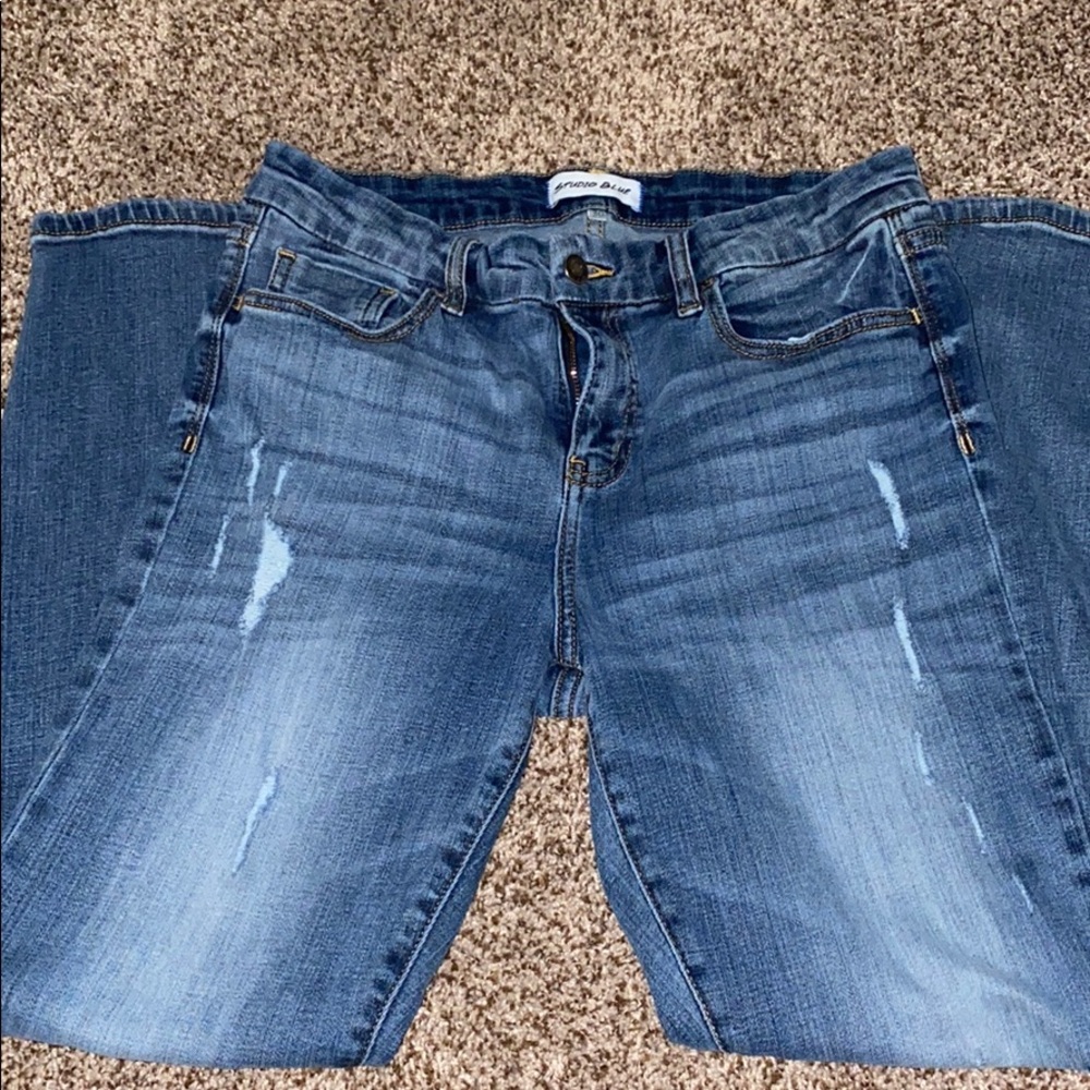 Girlfriend jeans